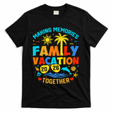 Family Cruise Vacation 2026 Summer Trip T-Shirt - Black