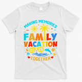 Family Cruise Vacation 2026 Summer Trip T-Shirt - White