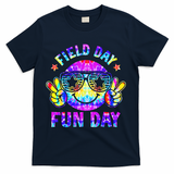 Field Day Fun Day Colorful Teacher Students T-Shirt - Navy