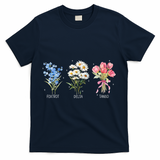 Foxtrot Delta Tango Subtle Anti Trump President Liberal T-Shirt - Navy