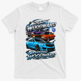 Future Detroit Velocity | 2026 Woodward Ave M1 T-Shirt - White