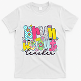 Funny End Of School Year Teacher Summer Bruh We Out T-Shirt - White
