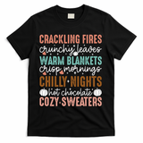Funny Fall Autumn Season Quote T-Shirt - Black
