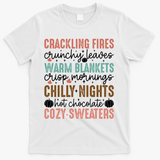 Funny Fall Autumn Season Quote T-Shirt - White