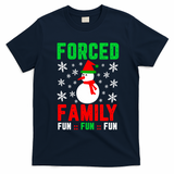 Forced Family Fun T-Shirt - Navy Blue