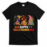 Festive Gnome Decorations for the Holiday Season T-Shirt - Black