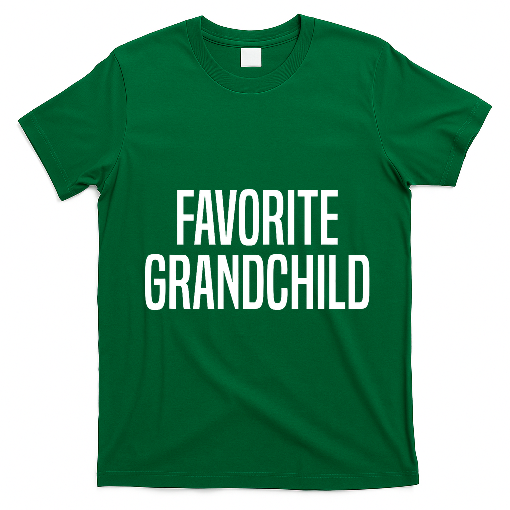 Favorite Grandchild T-Shirt - Irish Green