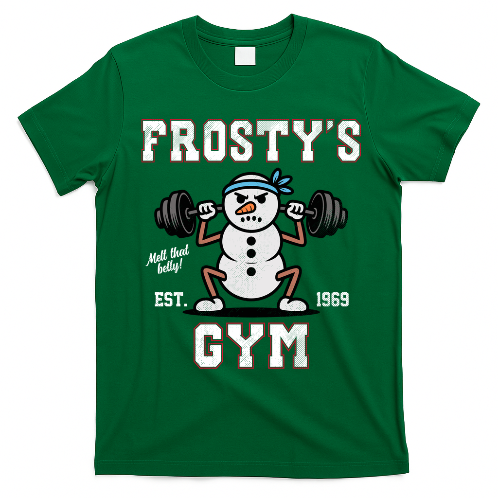 Frosty's Gym T-Shirt - Irish Green