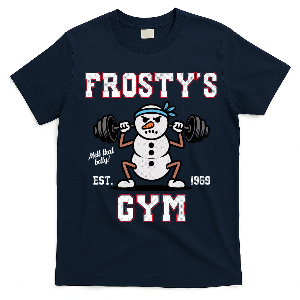 Frosty's Gym T-Shirt - Navy Blue