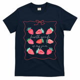 Fourth Grade Is My Jam Strawberry 4th Grade Teacher T-Shirt