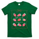Fifth Grade Is My Jam Strawberry 5th Grade Teacher T-Shirt - Green