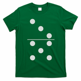 Funny Group Matching Halloween Costume Domino Dominoes 35 T-Shirt - Irish Green
