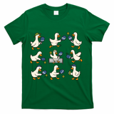 Funny Goose Pickleball Cute Gift T-Shirt - Green