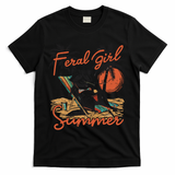 Feral Girl Summer T-Shirt - Black