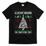 Funny Guns Ugly Christmas For Gun Lovers Meaningful Gift T-Shirt - Black