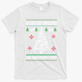 Funny Guns Ugly Christmas For Gun Lovers Meaningful Gift T-Shirt - White