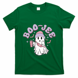 Funny Halloween Boo Jee Ghost T-Shirt - Irish Green