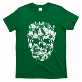 Funny Halloween Costume Skull French Bulldog Dog Lover T-Shirt - Irish Green