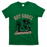 Funny Halloween Hot Ghoul Summer Summerween T-Shirt - Green