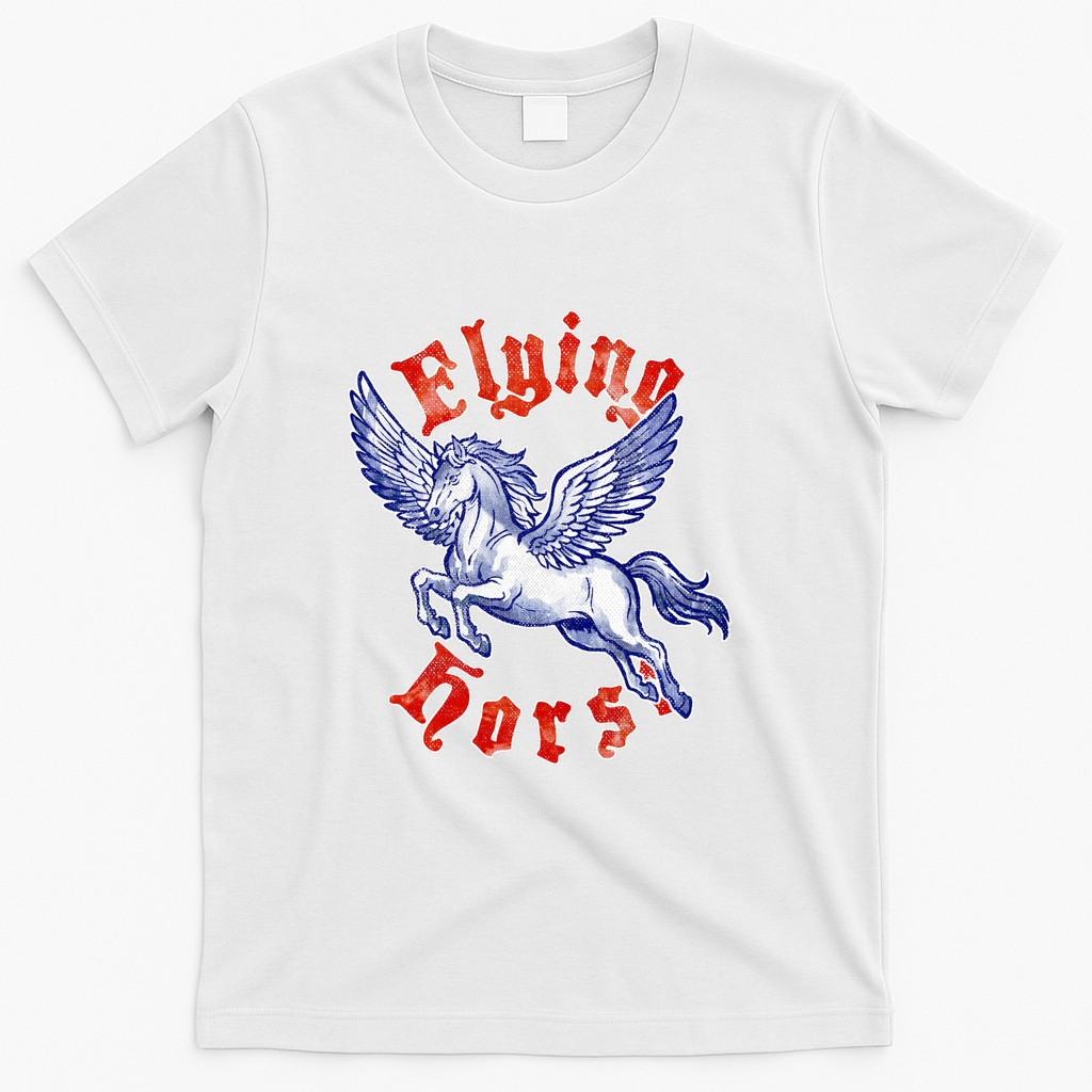 Flying Horse - White