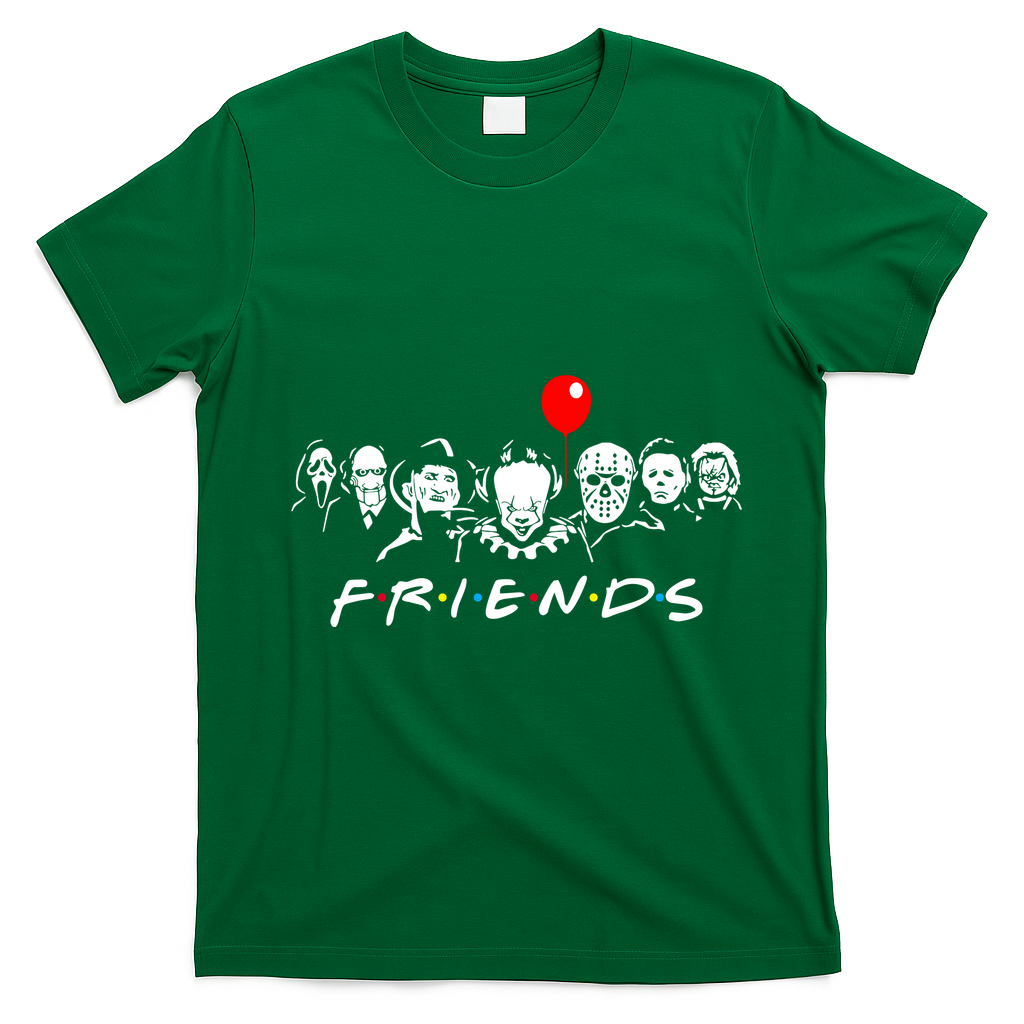 Friends Halloween Parody T-Shirt - Irish Green