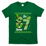 Funny Irish 67 Six Seven 6-7 Meme Happy St Patrick's Day T-Shirt