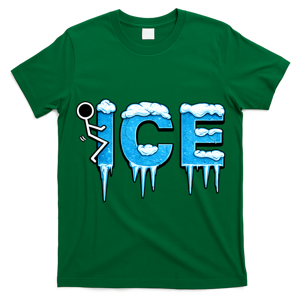 F ICE Stick Figure T-Shirt