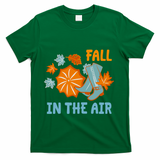 Fall In The Air Nature Cute T-Shirt - Green