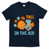 Fall In The Air Nature Cute T-Shirt - Navy