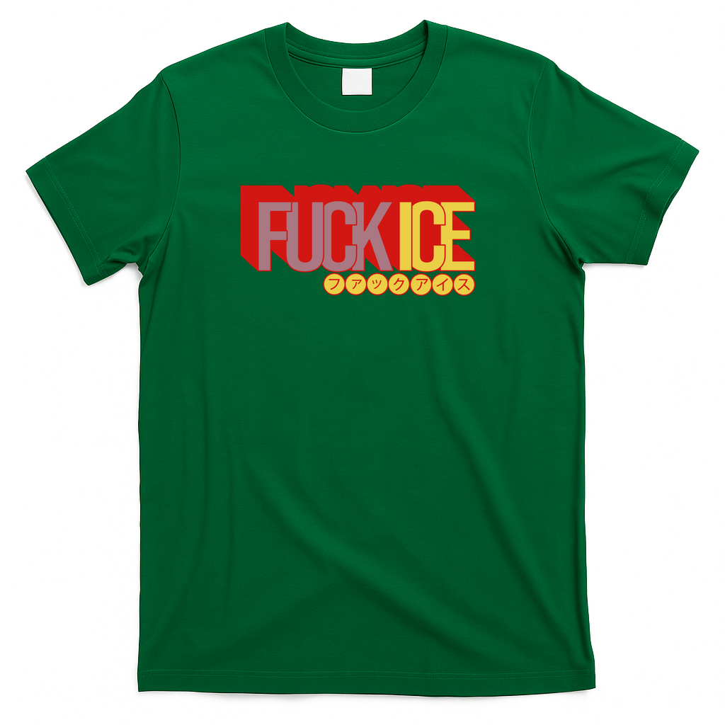 Fuck ICE - Vintage (Inline) - Green