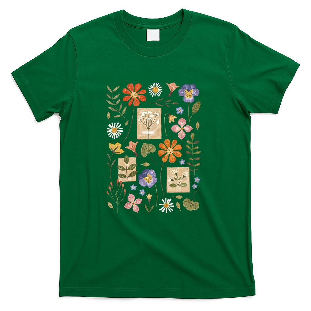 Flower Journal - Green