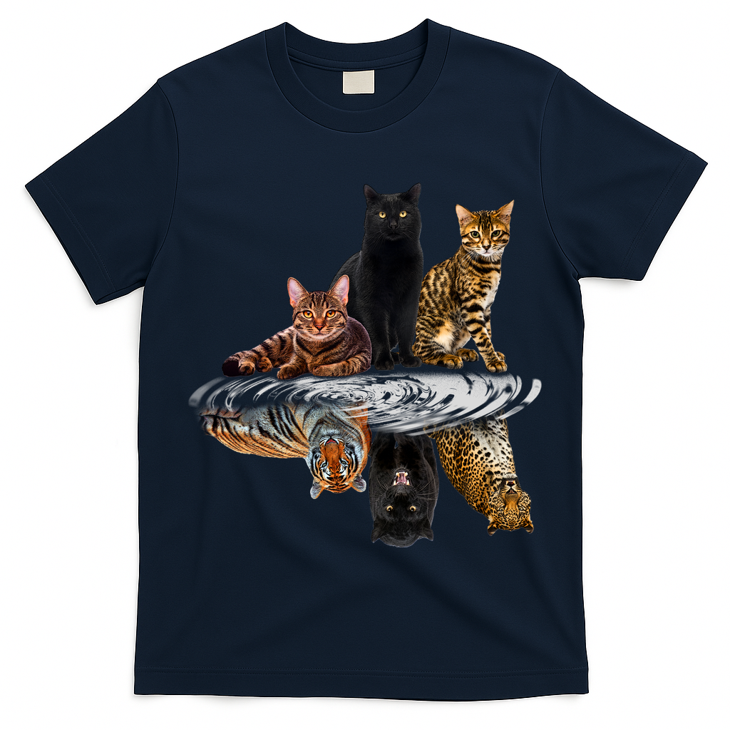 Funny Little Cats Big Cats T-Shirt