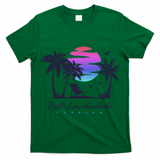 Fort Lauderdale Florida Beach Vacation Retro Vintage Sunset Gift T-Shirt