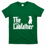 Funny Labrador Owner The Labfather Lab Father Gift T-Shirt - Irish Green