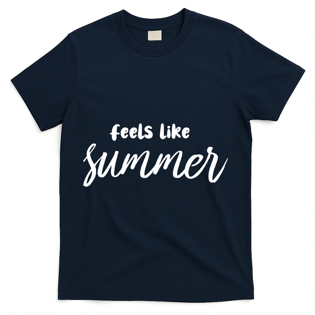 Feels Like Summer T-Shirt - Navy