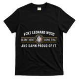 Fort Leonard Wood Missouri Basic Training Alumni Vintage T-Shirt - Black