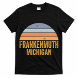 Frankenmuth Michigan 70s 80s Vintage Distressed Retro T-Shirt