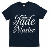 Fade Master Barber Hair Stylist T-Shirt - Navy