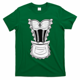 French Maid Costume Cool Halloween Housemaid Gift T-Shirt - Irish Green