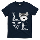 Funny Miniature Schnauzer Gift Miniature Schnauzer Lovers T-Shirt - Navy Blue