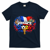 FRANCE North America Soccer Tournament 2026 T-Shirt - Navy