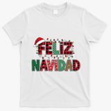 Feliz Navidad T-Shirt - White