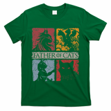 Father Of Cats Cat Lovers Cat Dad Fabulous T-Shirt