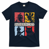 Father Of Cats Cat Lovers Cat Dad Fabulous T-Shirt