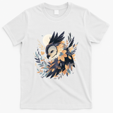 Flourishing Owl - White
