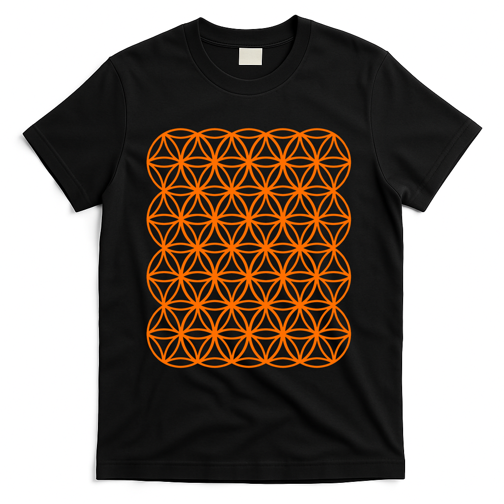 Flower of Life - Black