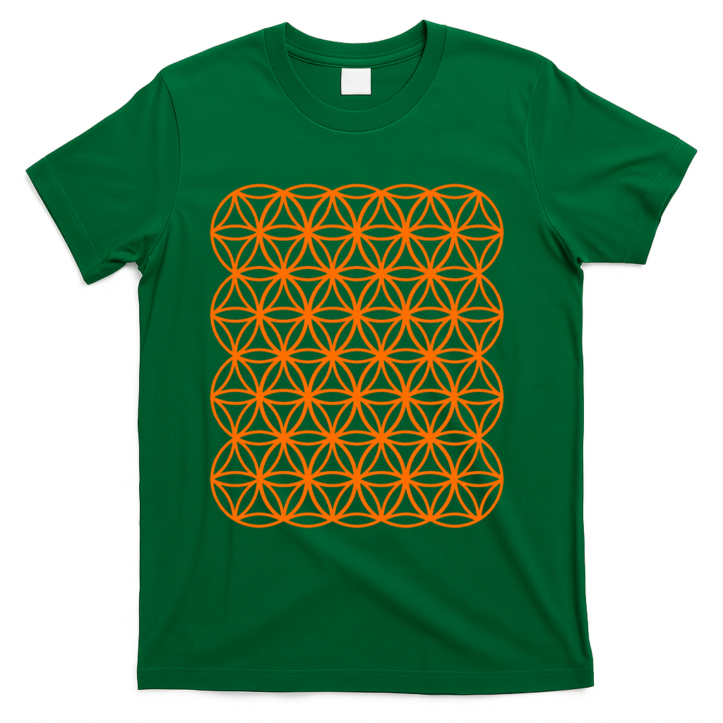 Flower of Life - Green