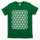 Flower of Life - Black and White version - Green