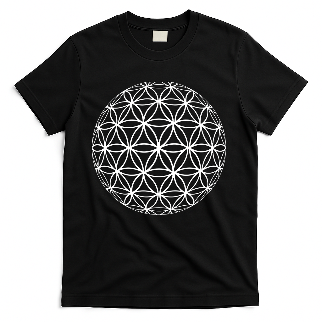 Flower of life orb - Black