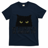 Funny Pay Attention To Me Ignoring You Black Cats Lovers Mom T-Shirt